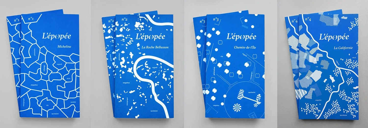 Identité visuelle et Conception graphique de la revue L'épopée